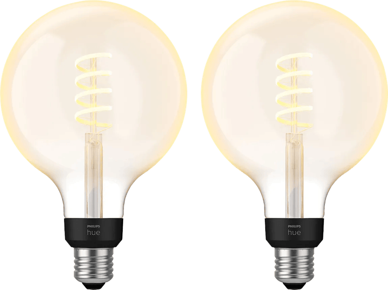 Philips Hue Filament White Ambiance Globe XL 2-pack
