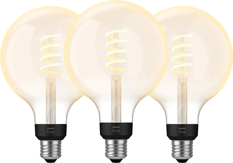 Philips Hue Filament White Ambiance Globe XL 3-pack