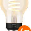 Philips Hue Filamentlamp White Ambiance Standaard E27 4-pack