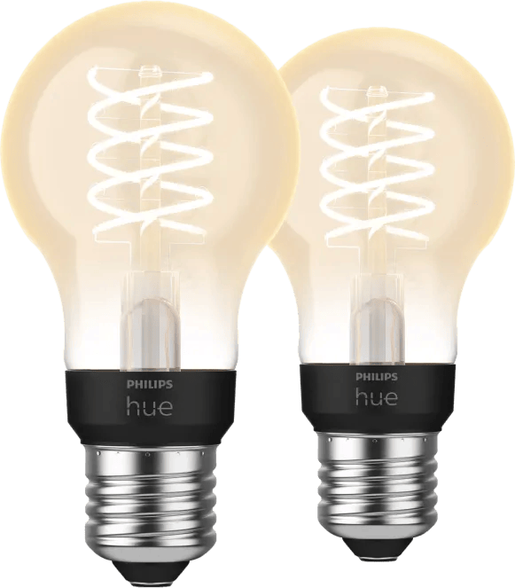 Philips Hue Filamentlamp White Standaard E27 - 2023 - 2-pack