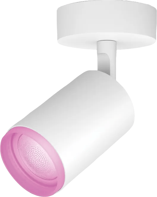 Philips Hue Fugato Opbouwspot White and Color - Wit - 1-spot