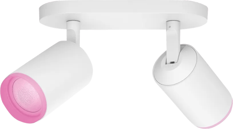 Philips Hue Fugato Opbouwspot White and Color - Wit - 2-spots