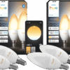 Philips Hue Kaarslamp White Ambiance E14 4-Pack