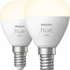 Philips Hue Kogellamp White E14 Duo pack