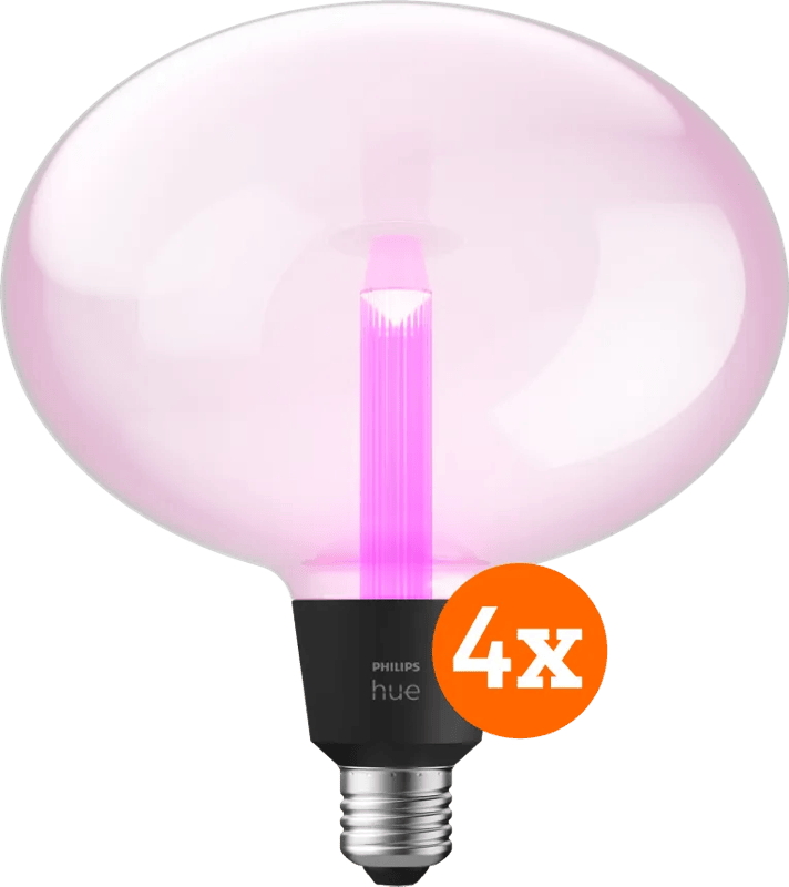 Philips Hue Lightguide Ellipse White and Color E27 4-pack