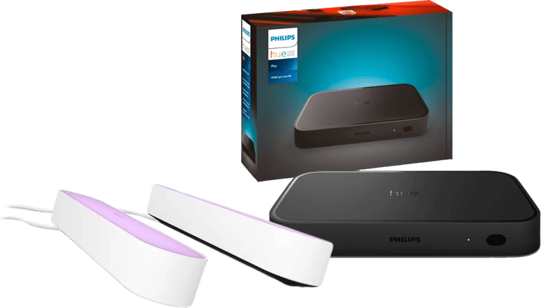 Philips Hue Play Lichtbalk White & Color Wit Duo Pack + HDMI Sync Box 8K