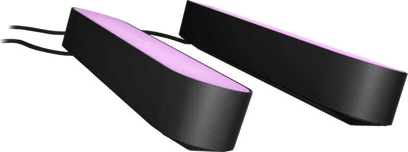 Philips Hue Play Lichtbalk White and Color Zwart 2-pack