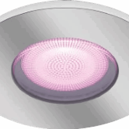 Philips Hue Xamento badkamer inbouwspot White and Color - Chroom - Rond 12-pack