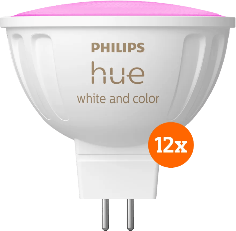 Philips Hue spot White and Color MR16 12-pack