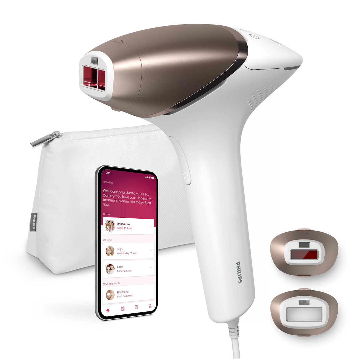 Philips IPL 8000 BRI945/00 IPL Roze | Philips