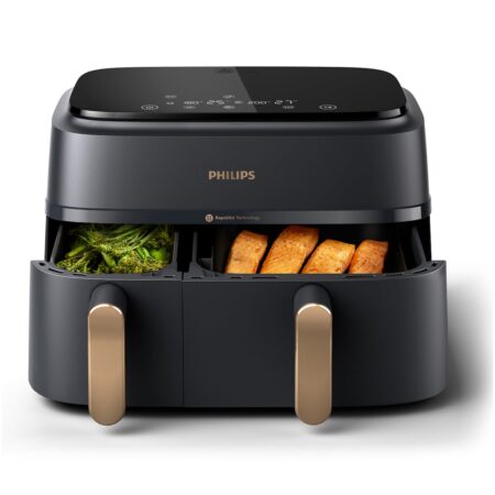 Philips NA352/00 Dual Basket Airfryer Zwart | Philips