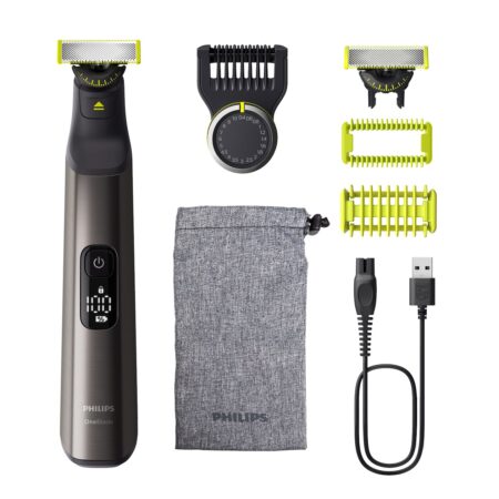 Philips QP6552/15 OneBlade Pro 360 Baardtrimmer Grijs | Philips