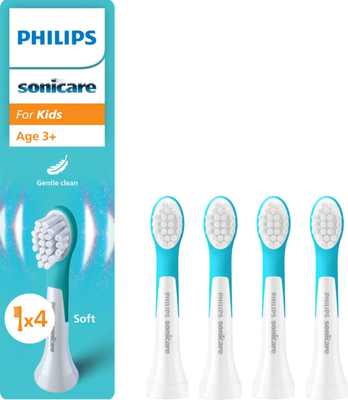 Philips Sonicare For Kids 3+ HX6034/90 (4 stuks)