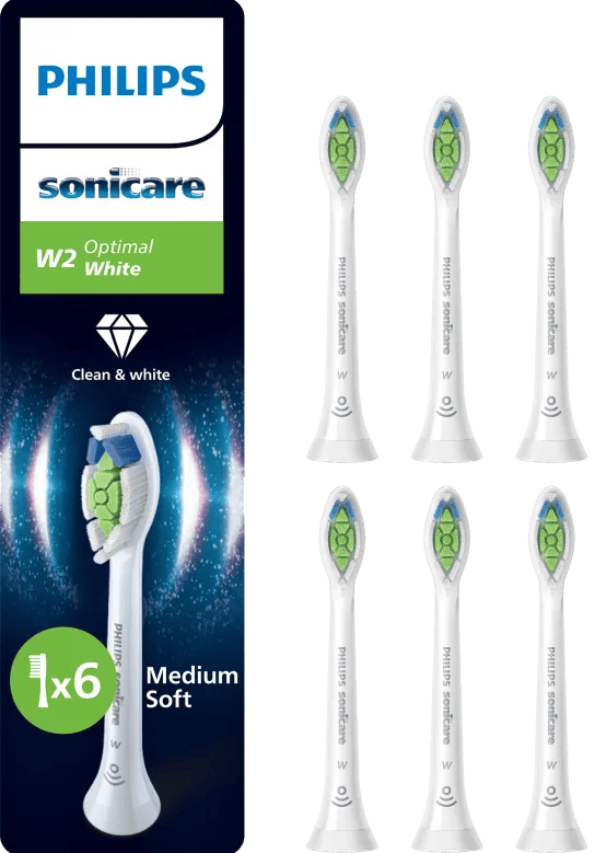 Philips Sonicare Optimal White HX6066/87 Wit (6 stuks)