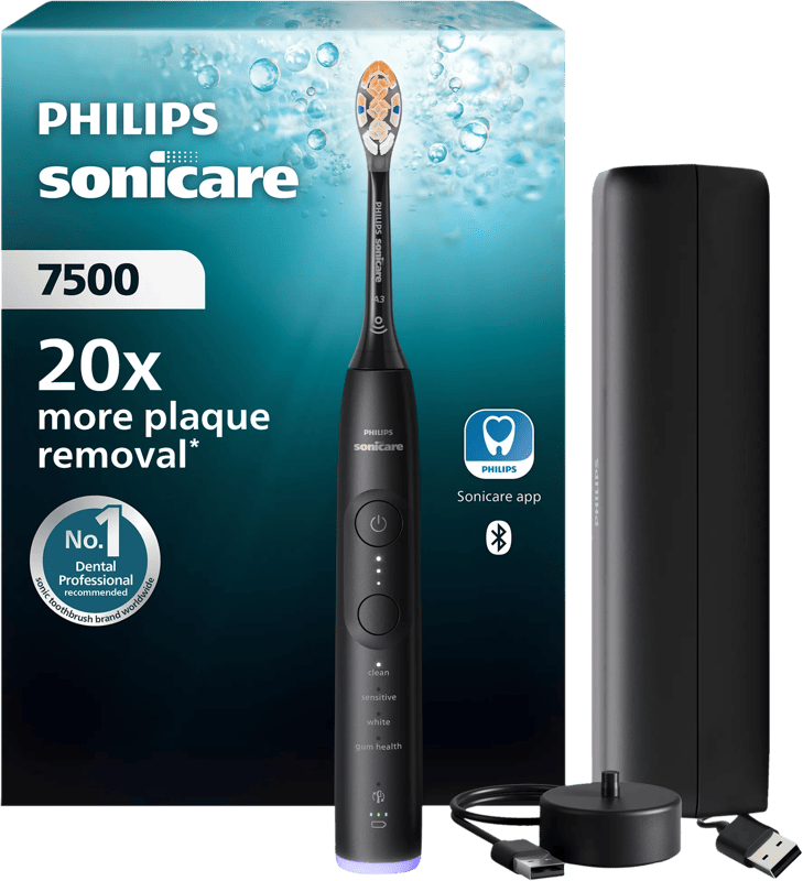 Philips Sonicare Series 7500 HX7421/13 Zwart