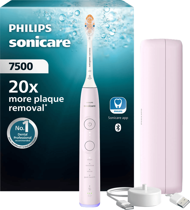 Philips Sonicare Series 7500 HX7422/05 Roze