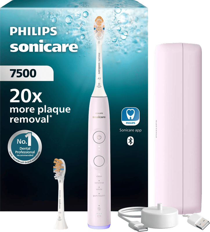 Philips Sonicare Series 7500 HX7422/06 Roze