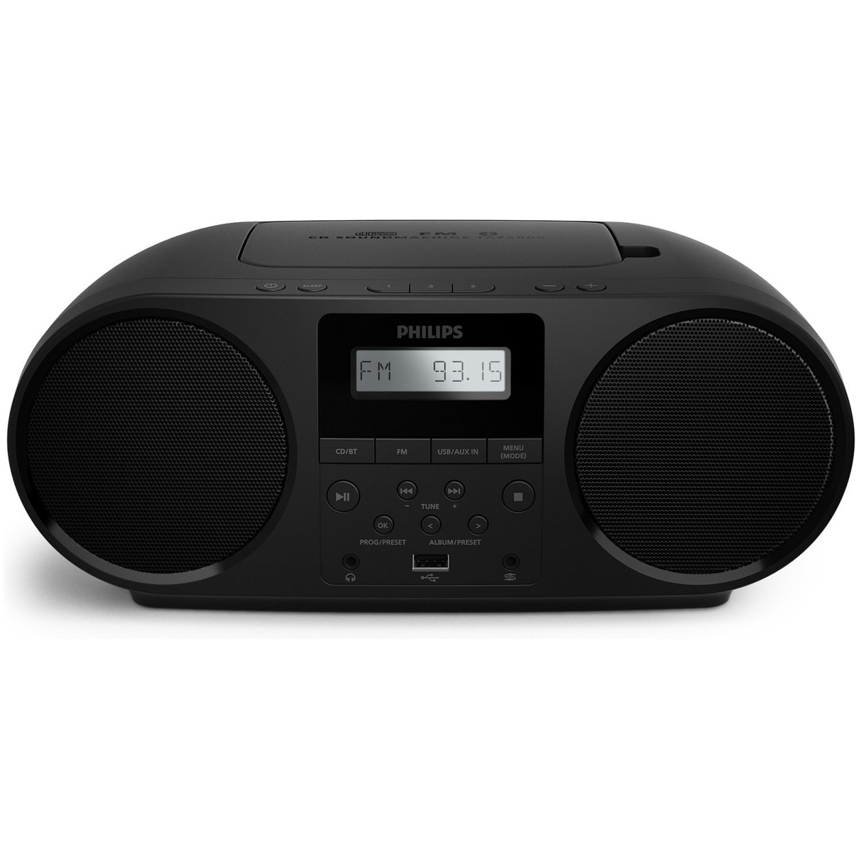 Philips TAZ5000/10 FM radio Zwart | Philips