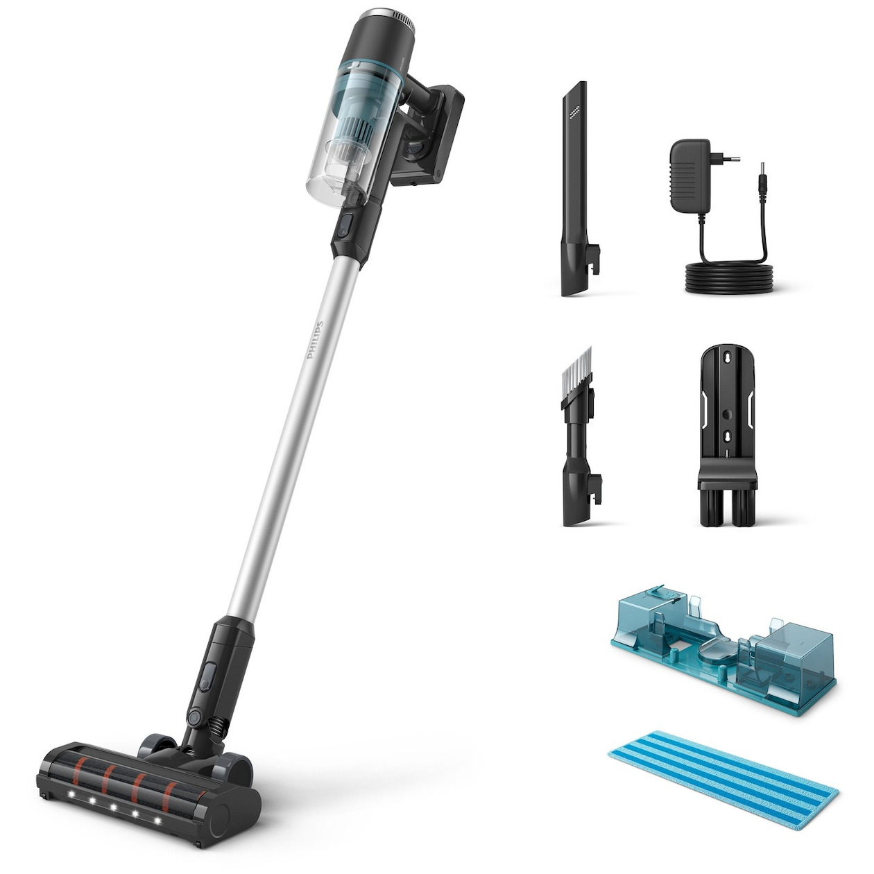 Philips XC3133/01 Steelstofzuiger zonder zak Blauw | Philips