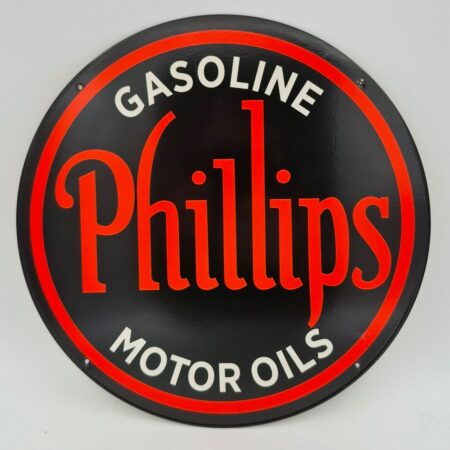 Phillips Motor Oils Stalen Bord - Ø30cm | Fiftiesstore