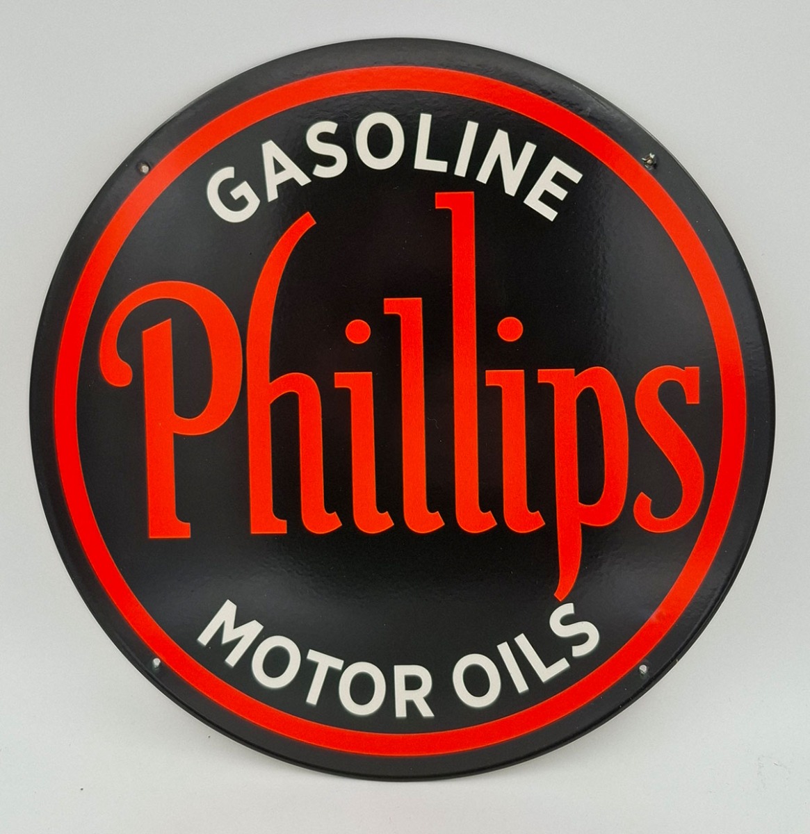 Phillips Motor Oils Stalen Bord - Ø30cm | Fiftiesstore