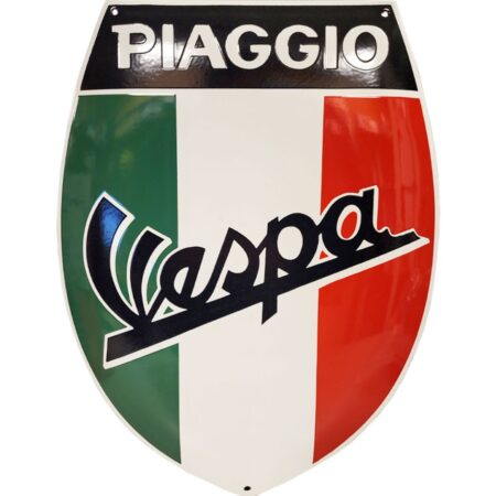 Piaggo Vespa Emaille Bord - 50 x 38 cm | Vespa