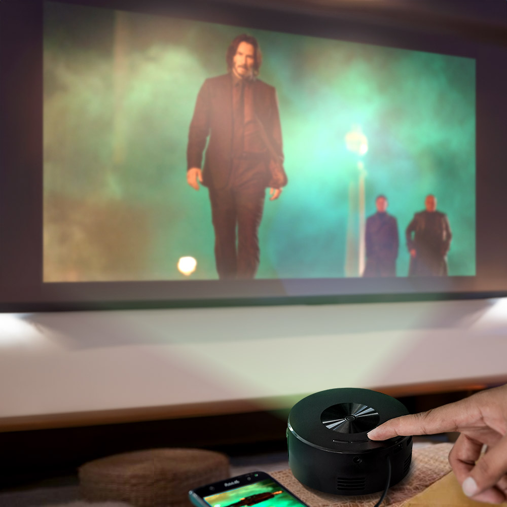 Picco Projector - Mini Beamer - 120 inch - Speaker | MikaMax