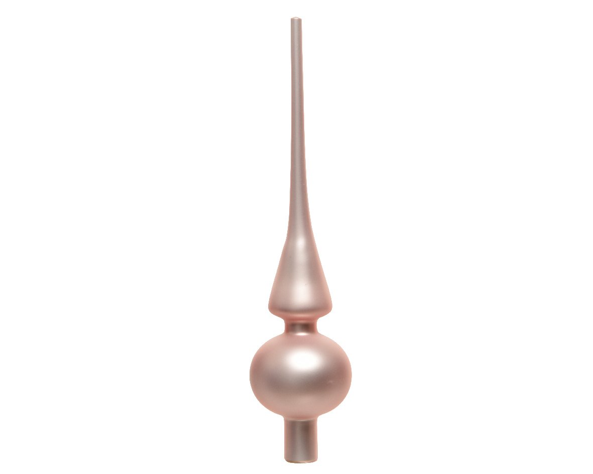 Piek glas 26cm poederroze | Decoris