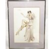 Pin up Meisje Stockings Jurk Gelimiteerd Art In Lijst Met Glas | The Dutch Pickers