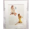 Pin up Meisje Vogels Gelimiteerd Art In Lijst Met Glas | The Dutch Pickers