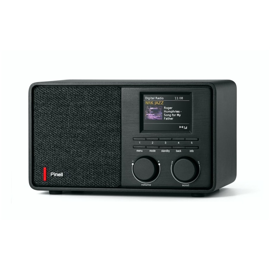 Pinell Supersound 201 W Hybride radio Zwart | Pinell