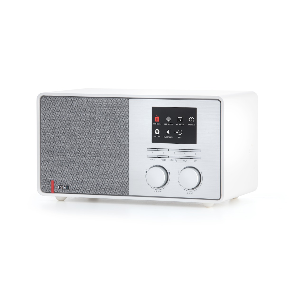Pinell Supersound 301 Hybride radio Wit | Pinell