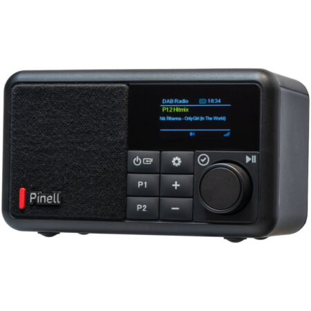 Pinell Supersound Compact DAB radio Zwart | Pinell