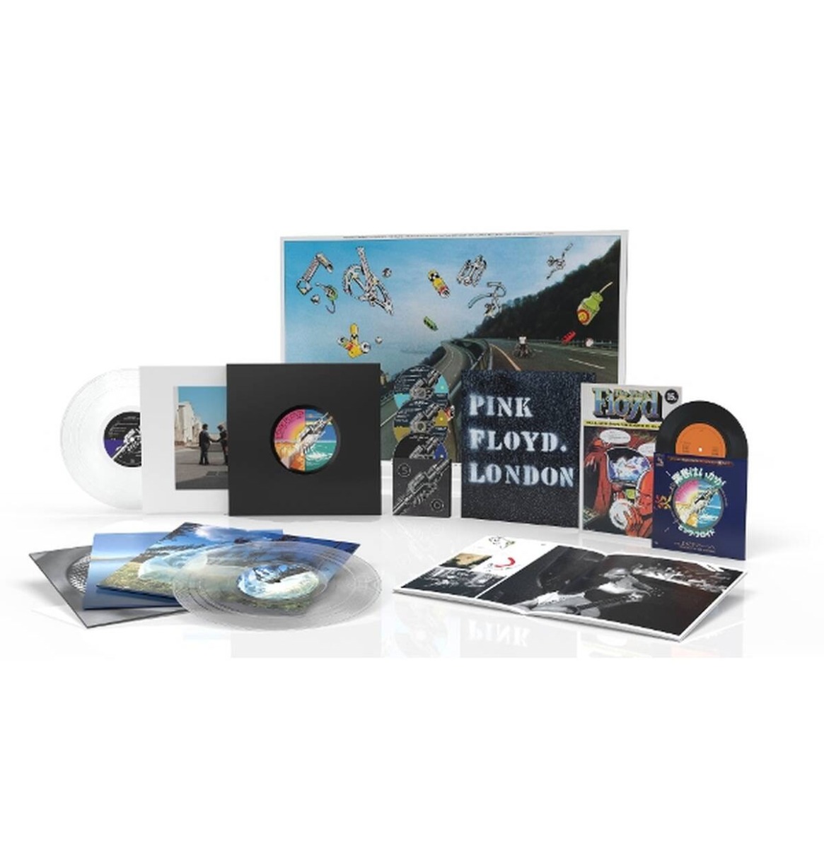Pink Floyd Wish You Were Here (50 Jarig Jubileum Boxset) 4 + 2CD + Blu-Ray (LP) | Fiftiesstore