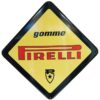 Pirelli Gomme Emaille Bord - 60 x 60cm | Pirelli