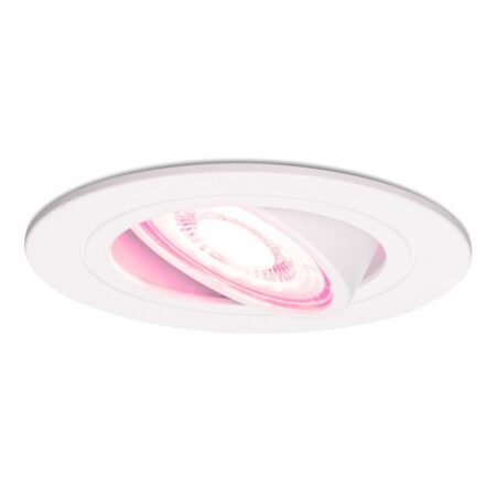 Pittsburg Smart inbouwspot - 4.8 Watt 345 Lumen - Wifi + Bluetooth - RGBWW - GU10 - Google Home