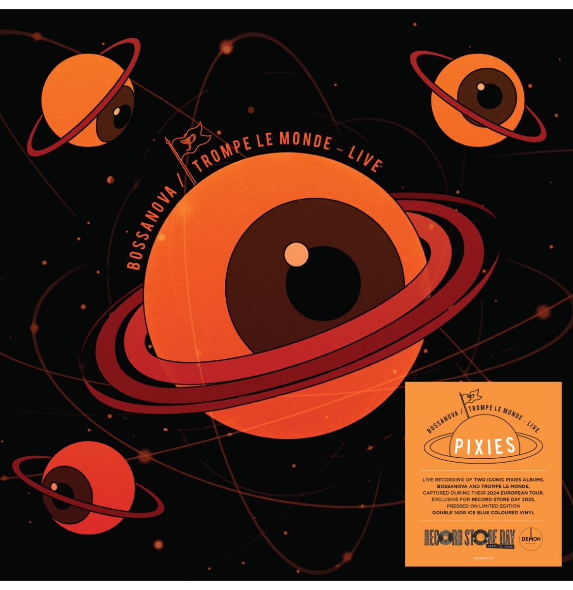 Pixies - Bossanova/ Trompe Le Monde Live (Blauw Vinyl) (Record Store Day 2025) 2 (LP) | Fiftiesstore
