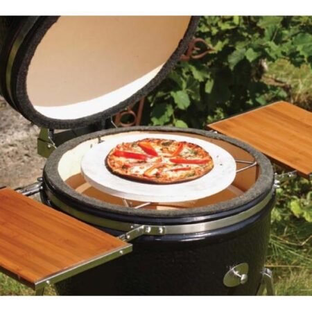Pizzasteen CLASSIC en Le CHEF - Voor Knapperige Pizzas - 30 cm Diameter - Hittebestendig | MONOLITH