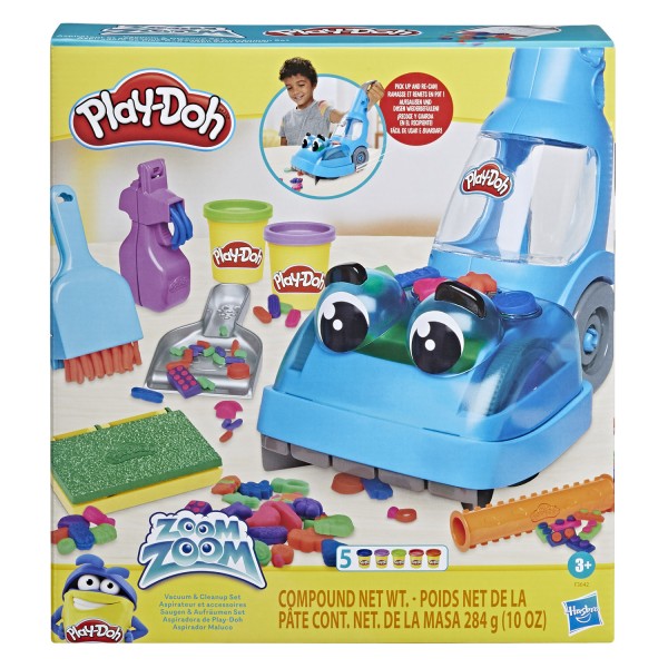 Play-Doh Zoom Zoom Vacuum And Cleanup Set | Play-Doh
