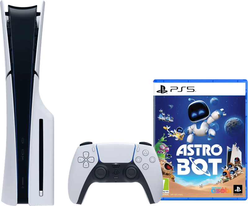 PlayStation 5 Slim Disc Edition + Astro Bot