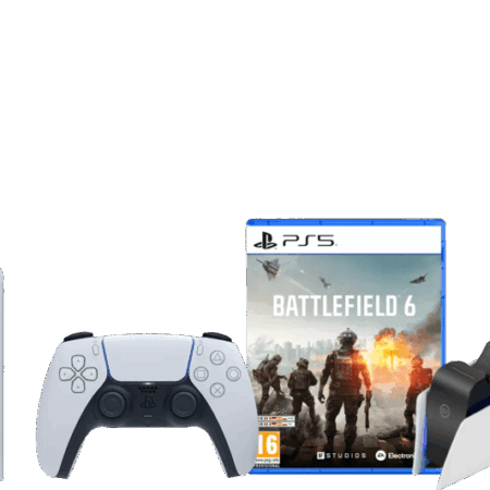 PlayStation 5 Slim Disc Edition + Battlefield 6 + Oplaadstation