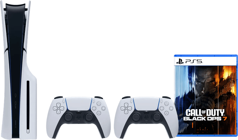 PlayStation 5 Slim Disc Edition + Call of Duty: Black Ops 7 + Extra Controller Wit