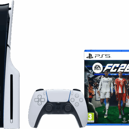 PlayStation 5 Slim Disc Edition + EA Sports FC 26