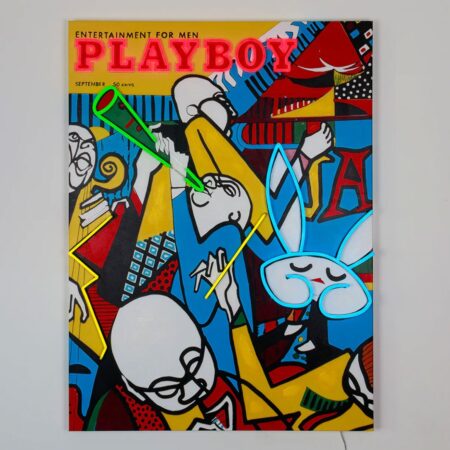 Playboy Wall Art - Jazz Cover (LED Neon) | Playboy