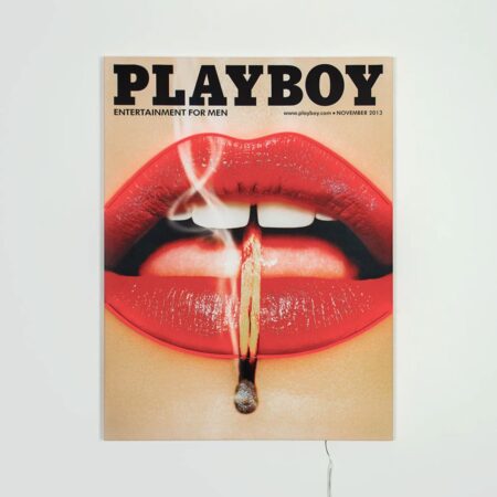 Playboy Wall Art - Match Cover (LED Neon) - Klein | Playboy