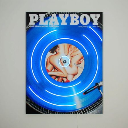 Playboy Wall Art - Vinyl Cover (LED Neon) - Klein | Playboy