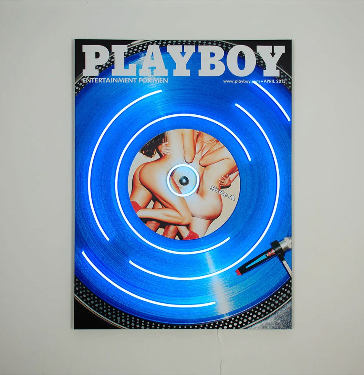 Playboy Wall Art - Vinyl Cover (LED Neon) - Klein | Playboy