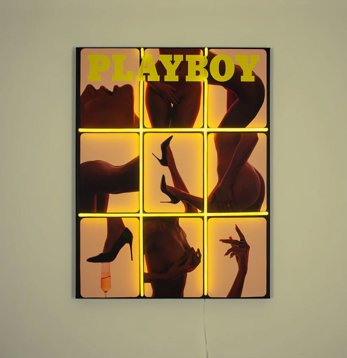Playboy Wall Art - Window Cover (LED Neon) | Playboy
