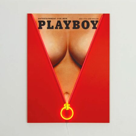 Playboy Wall Art - Zip Cover (LED Neon) - Standard | Playboy