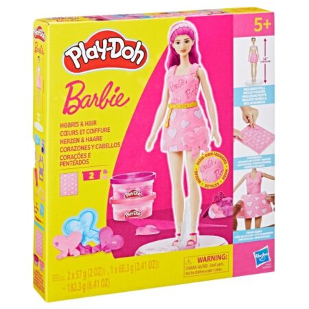 Playdoh Barbie Hearts And Hair | Play-Doh